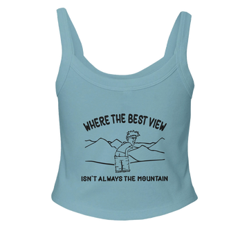 Women's Micro Ribbed Scoop Tank