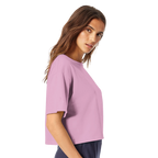 Women's Cropped Crewneck T-Shirt | Summer Collection | Women's Styles