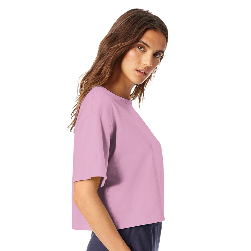 Women's Cropped Crewneck T-Shirt | Summer Collection | Women's Styles