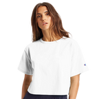 Women's Cropped Crewneck T-Shirt | Summer Collection | Women's Styles